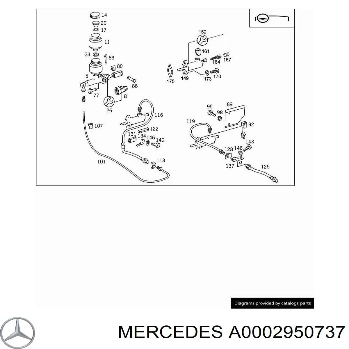 A0002950737 Mercedes 