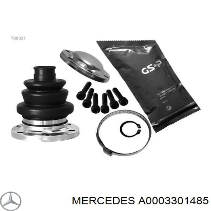 Пыльник ШРУСа передней полуоси внутренний Mercedes A0003301485