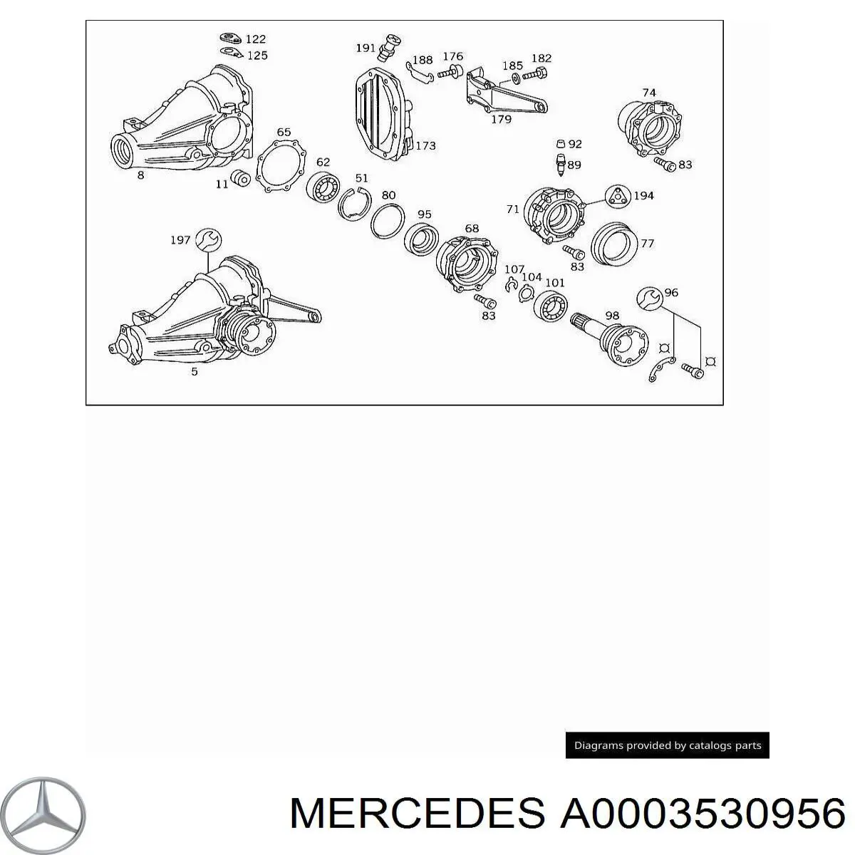  Mercedes A0003530956 цена, от 0.72 USD