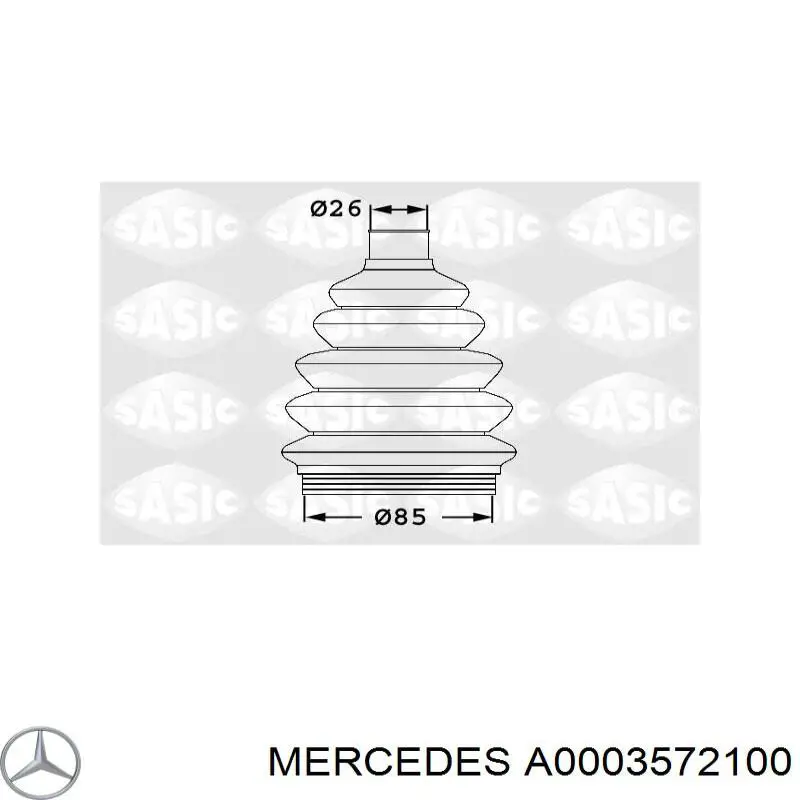 Пыльник ШРУСа передней полуоси наружный Febi 176110
