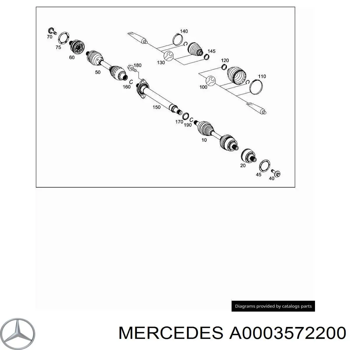  A0003572200 Mercedes