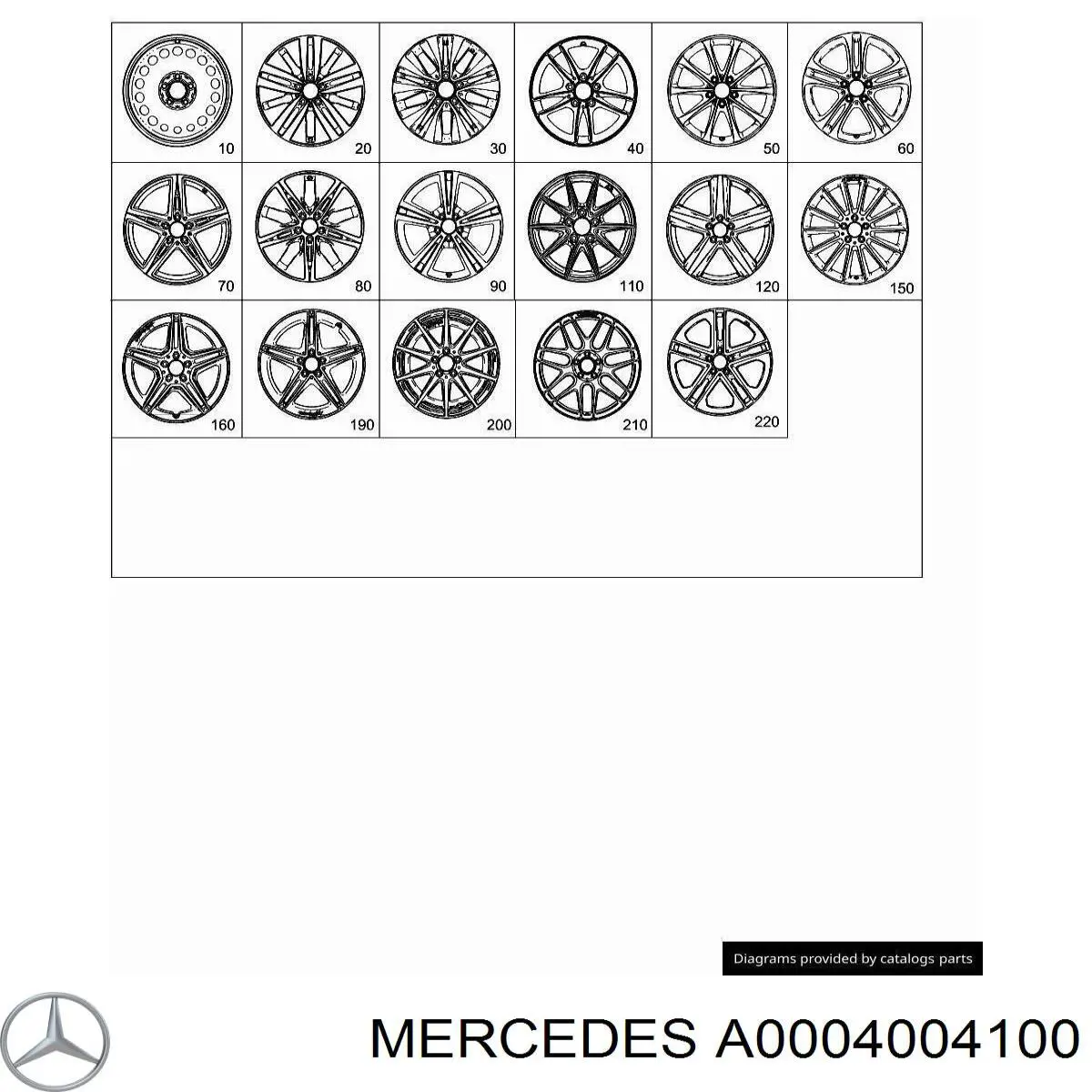  A0004004100 Mercedes