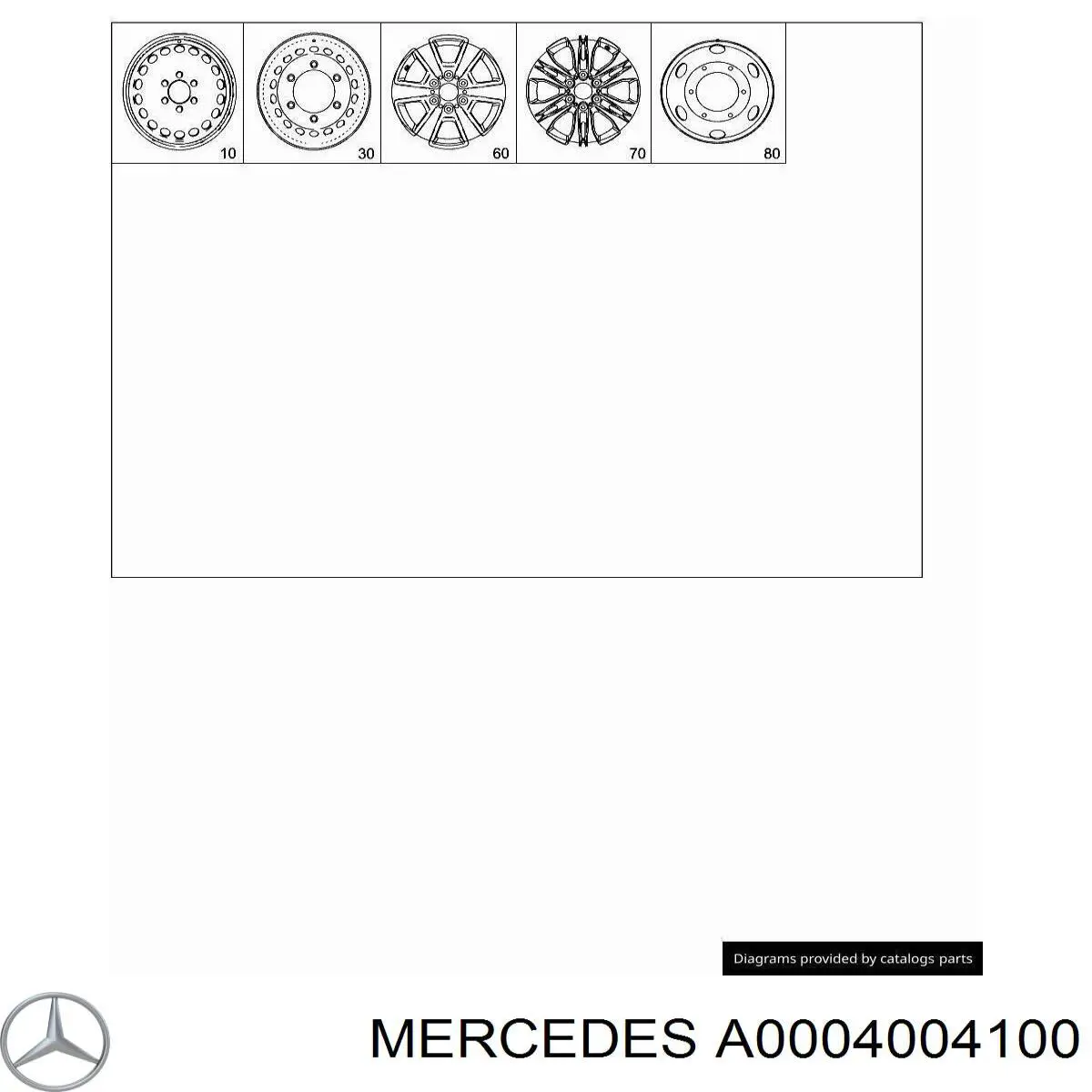  Mercedes 0004004100 цена, от 6.60 USD