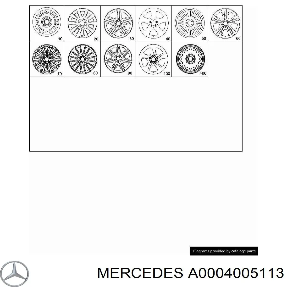  A0004005113 Mercedes