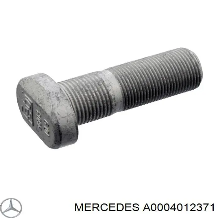 Шпилька колесная передняя A0004012371 Mercedes