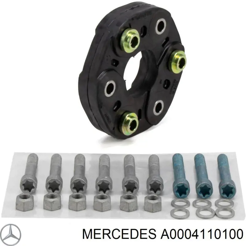 A0004110100 Mercedes acoplamento elástico do veio de transmissão