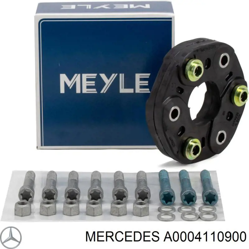 A0004110900 Mercedes acoplamento elástico do veio de transmissão