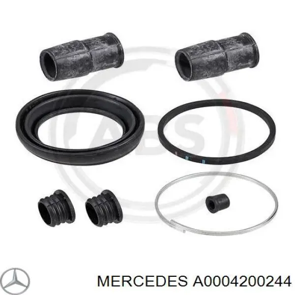 A0004200244 Mercedes Ремкомплект суппорта тормозного, переднего