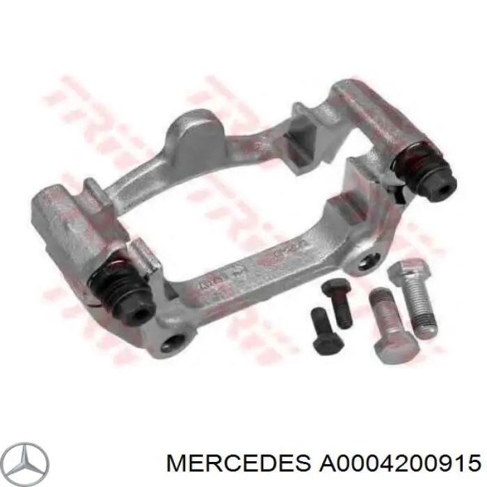 Скоба тормозного суппорта переднего A0004200915 Mercedes