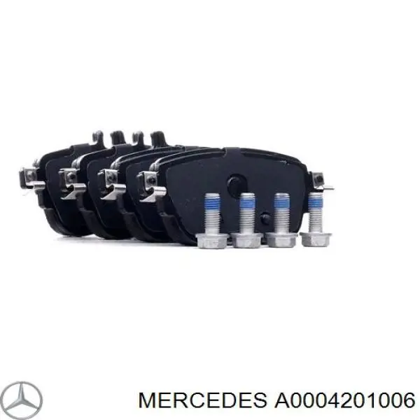 Передние тормозные колодки A0004201006 Mercedes