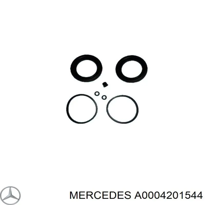 A0004201544 Mercedes ремкомплект суппорта тормозного переднего