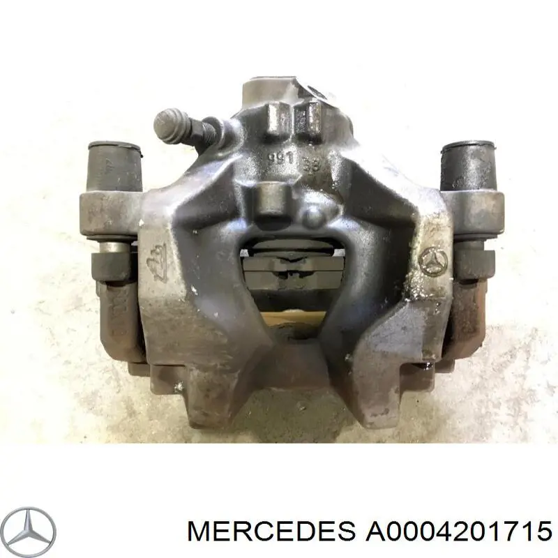 Купить A0004201715 Mercedes Скоба тормозного суппорта переднего