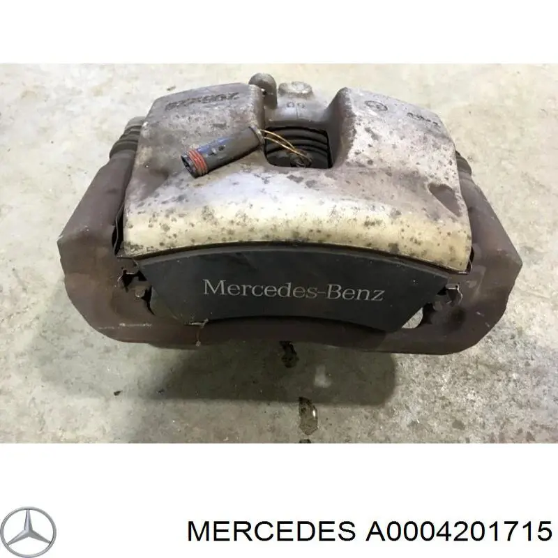 Скоба суппорта A0004201715 Mercedes