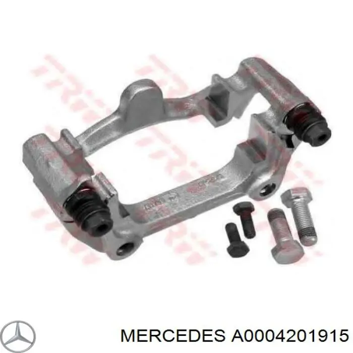 Скоба тормозного суппорта переднего A0034201015 Mercedes