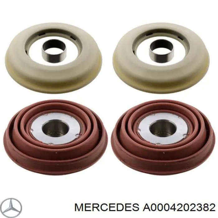 A0004202382 Mercedes ремкомплект суппорта тормозного переднего