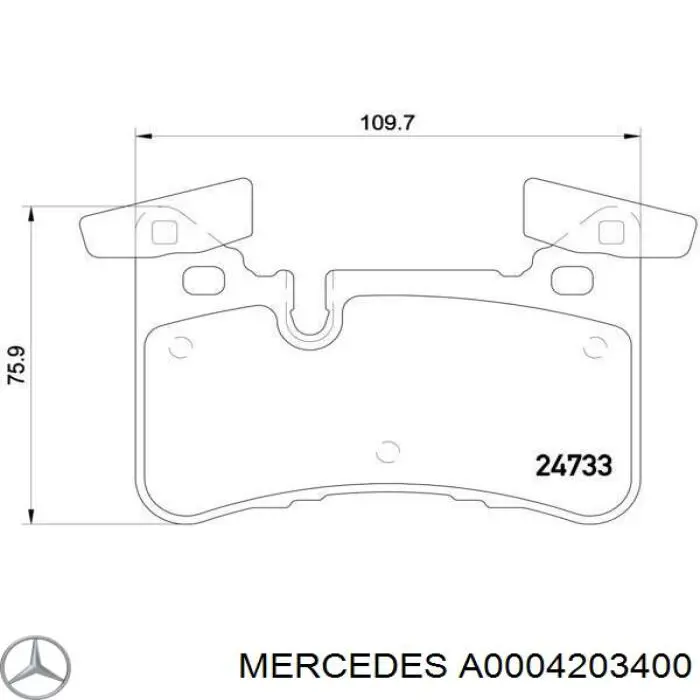 A0004203400 Mercedes