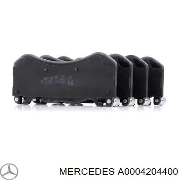 A0004204400 Mercedes sapatas do freio dianteiras de disco