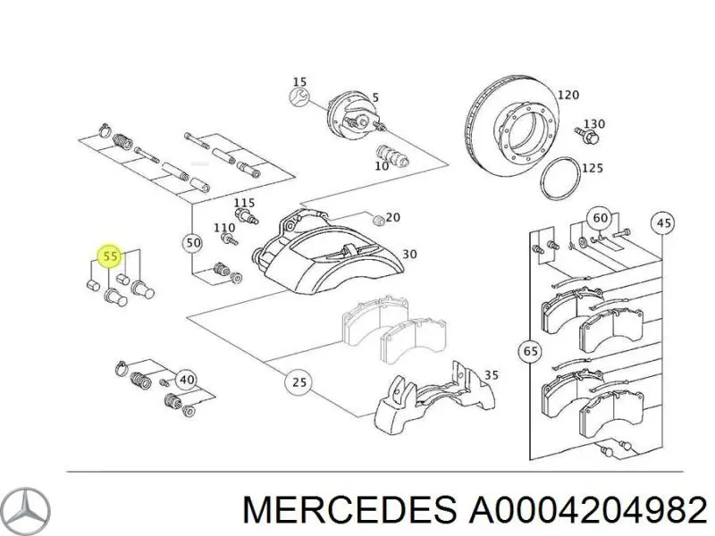 0004204982 Mercedes 