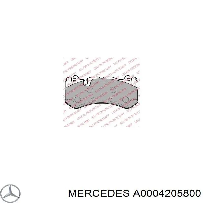  Mercedes A0004205800 цена, от 571.31 USD
