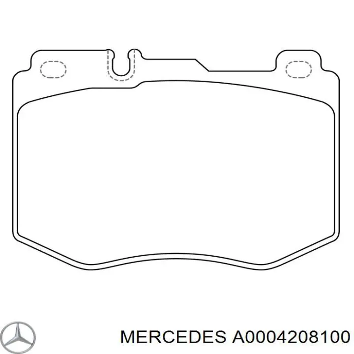 A0004208100 Mercedes 