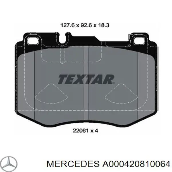 A000420810064 Mercedes 