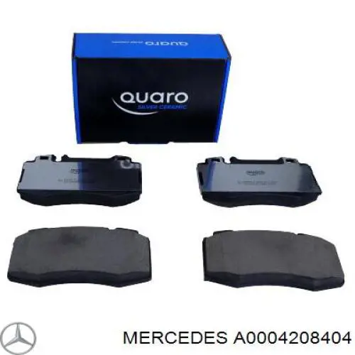 Колодки Mercedes A0004208404 цена, от 38.08 USD