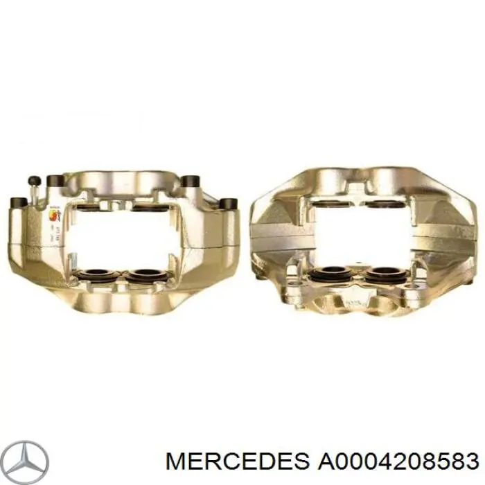 A0004208583 Mercedes суппорт тормозной передний правый