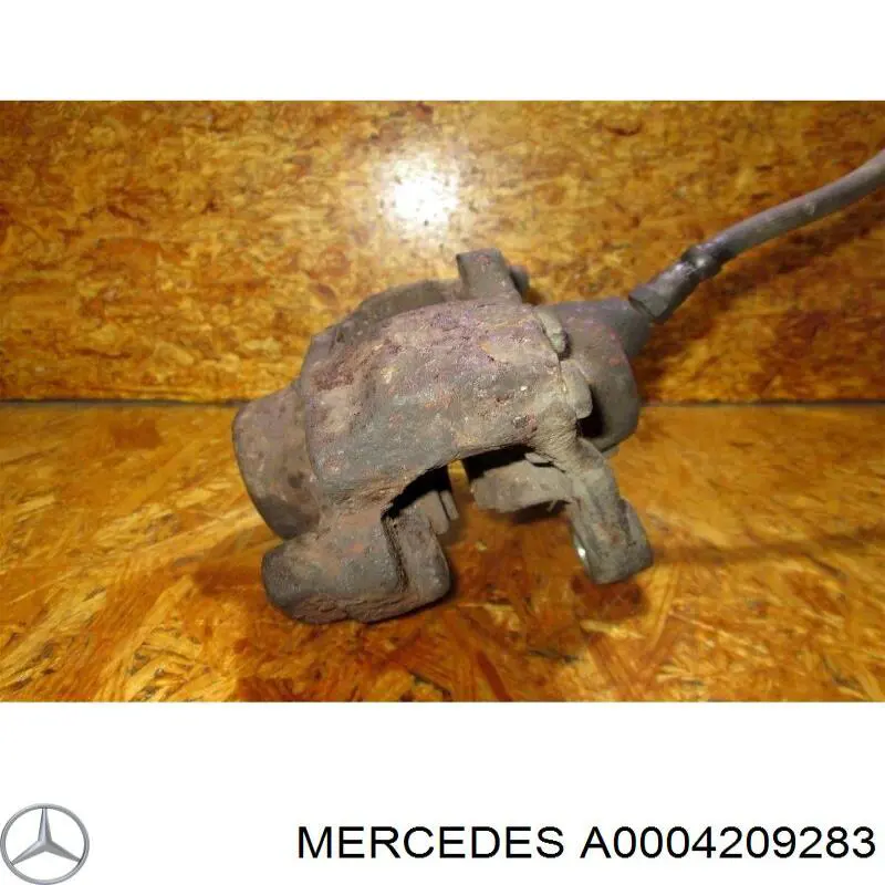 Купить A0004209283 Mercedes Суппорт задний левый
