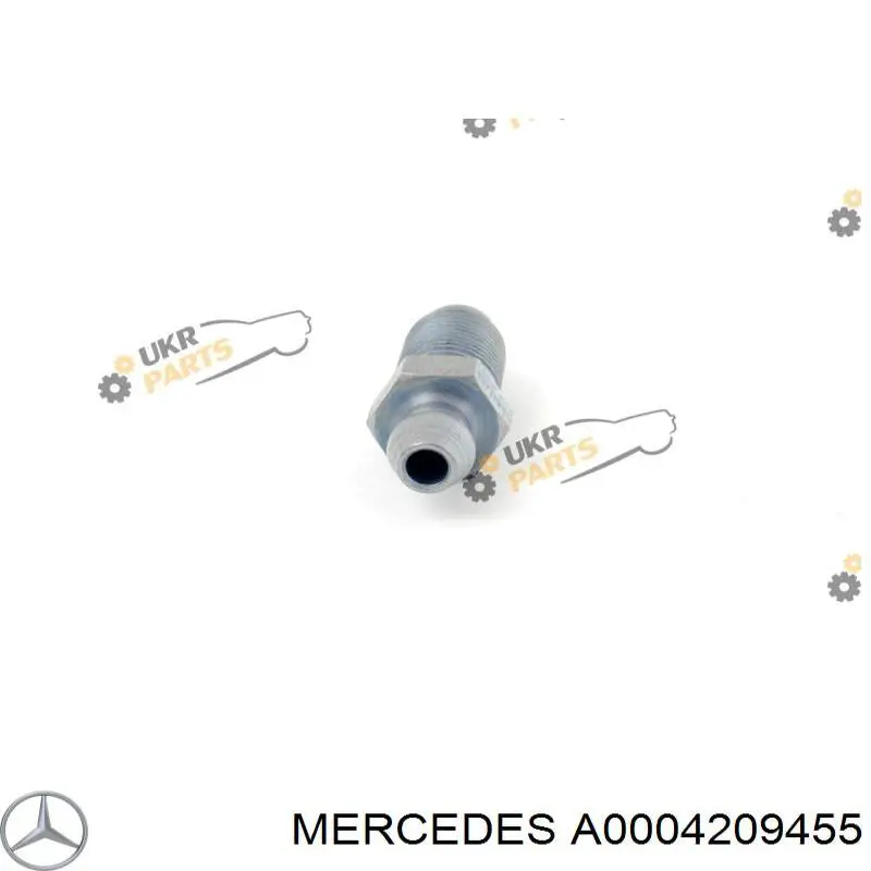 Штуцер прокачки суппорта тормозного переднего Mercedes A0004209455 цена, от 7.11 USD