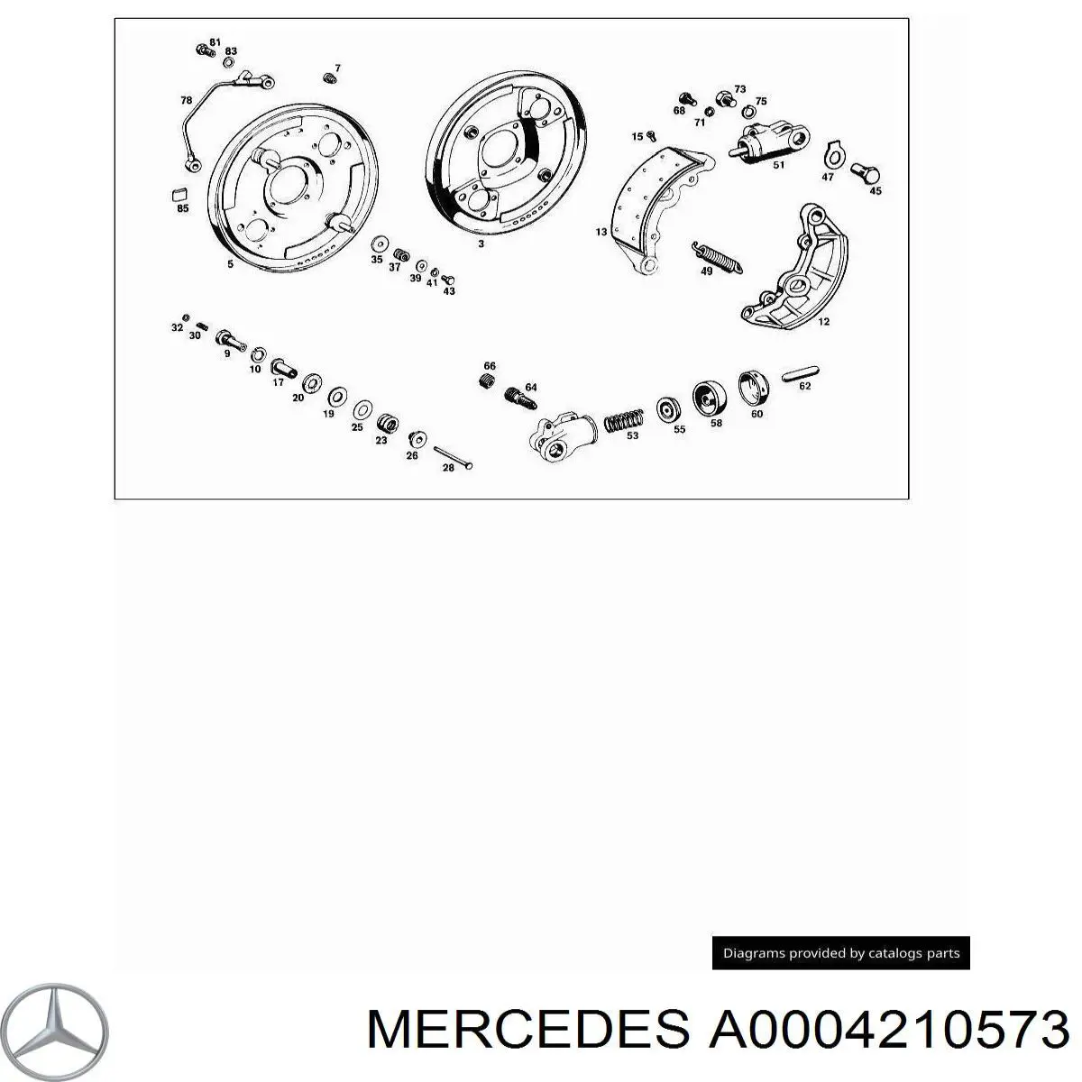 Купить A0004210573 Mercedes 