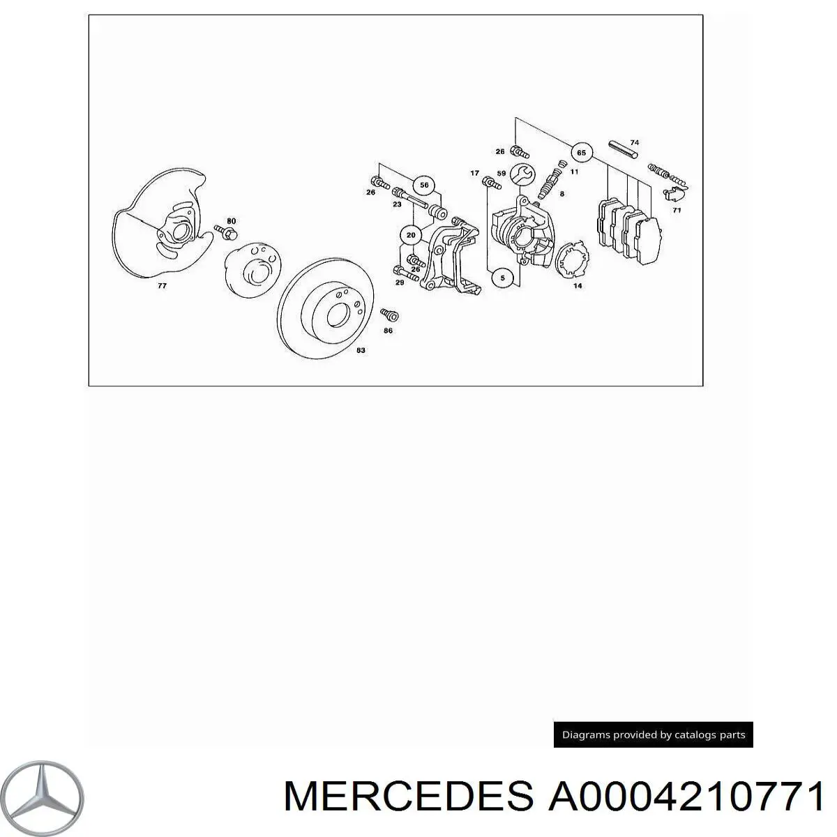  0004210771 Mercedes