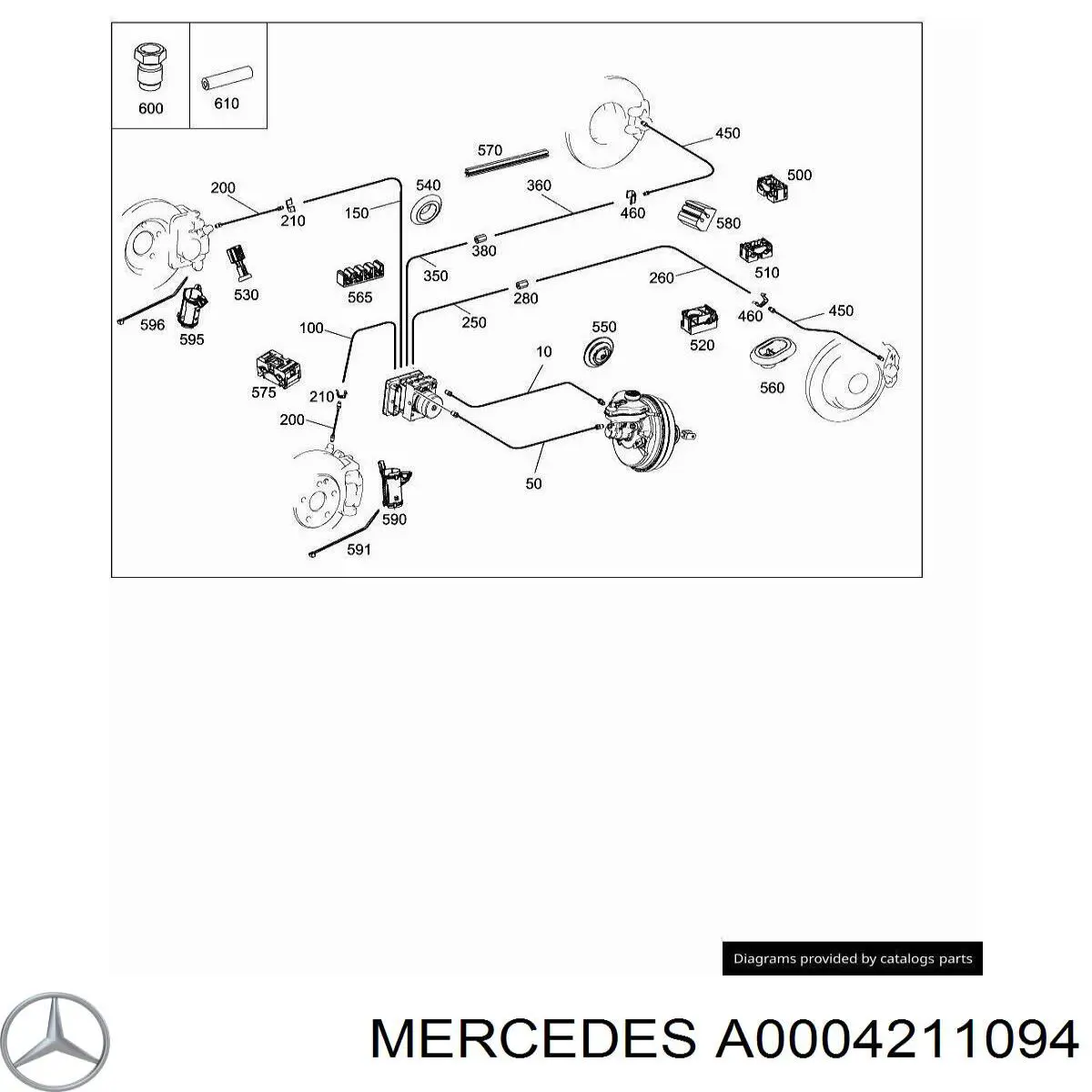 A0004211094 Mercedes 