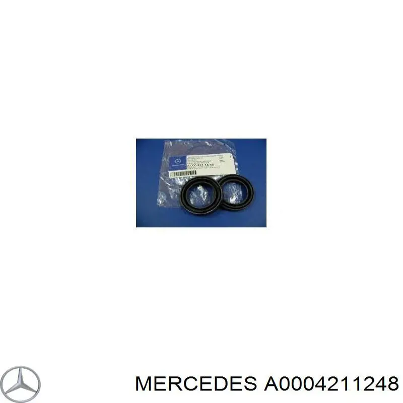 Сальник поршня заднего тормозного суппорта A000421124864 Mercedes