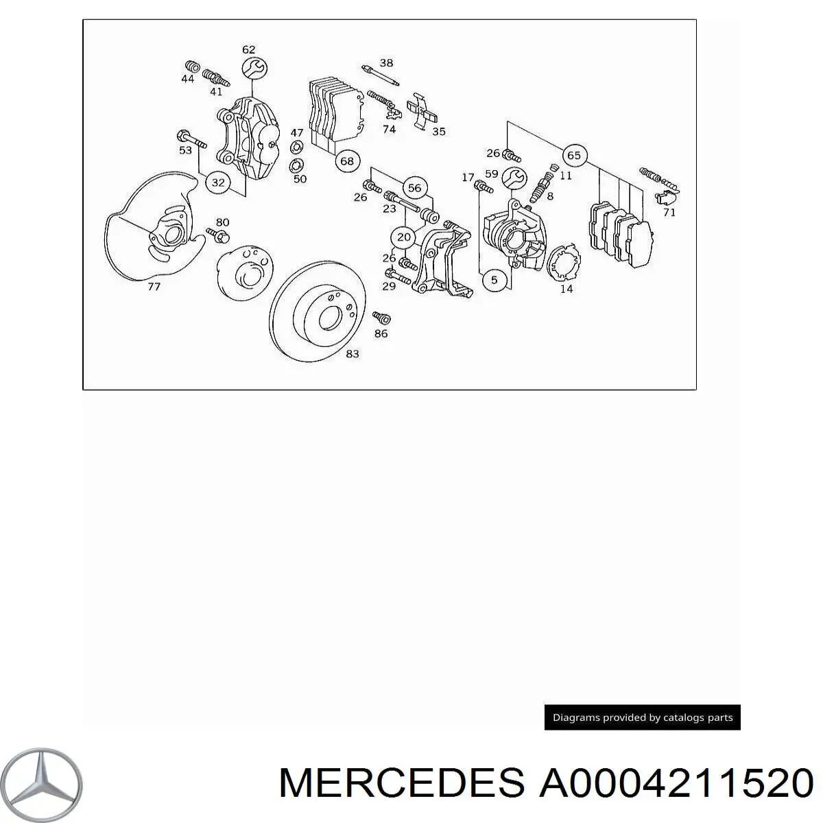 A0004211520 Mercedes 