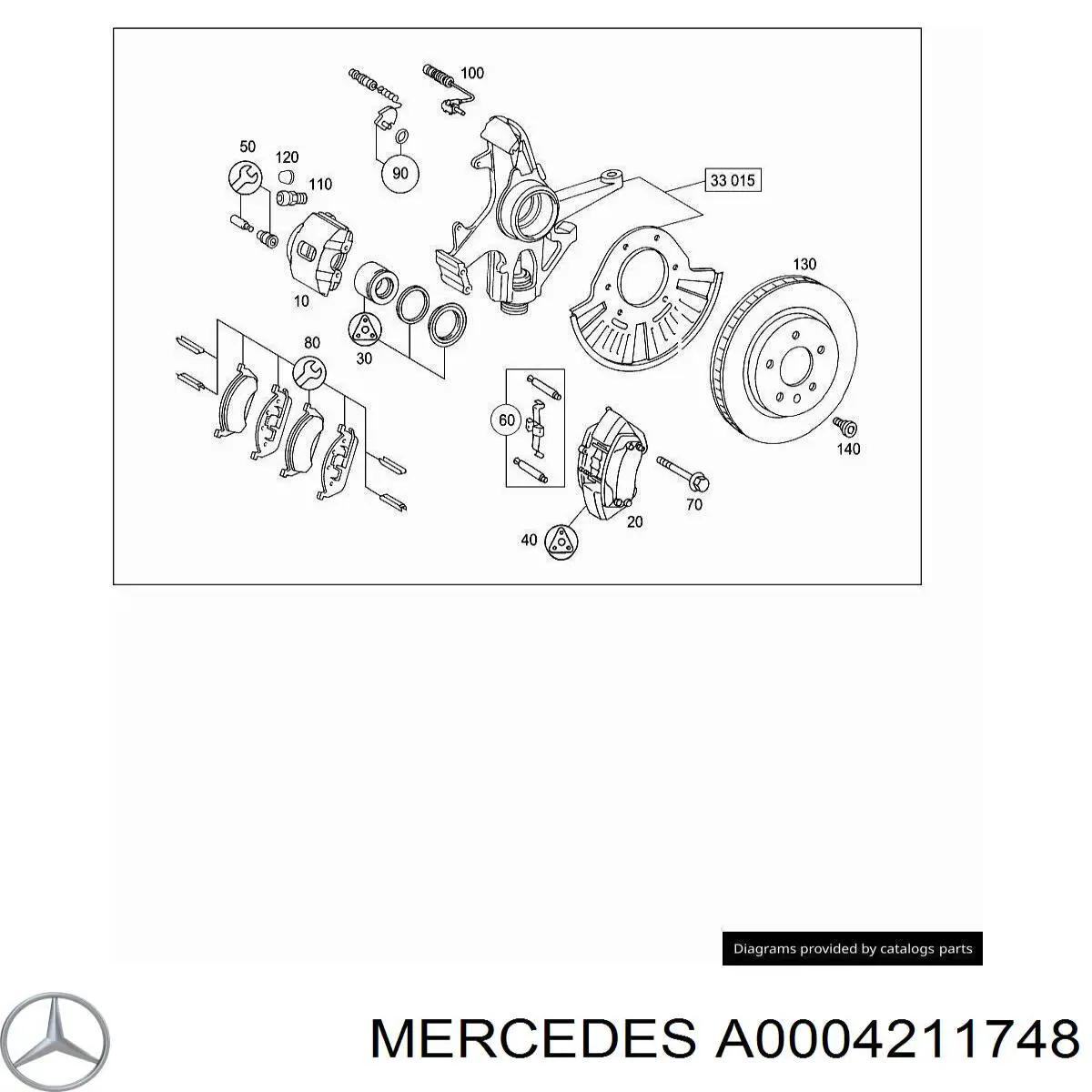 Купить A0004211748 Mercedes 