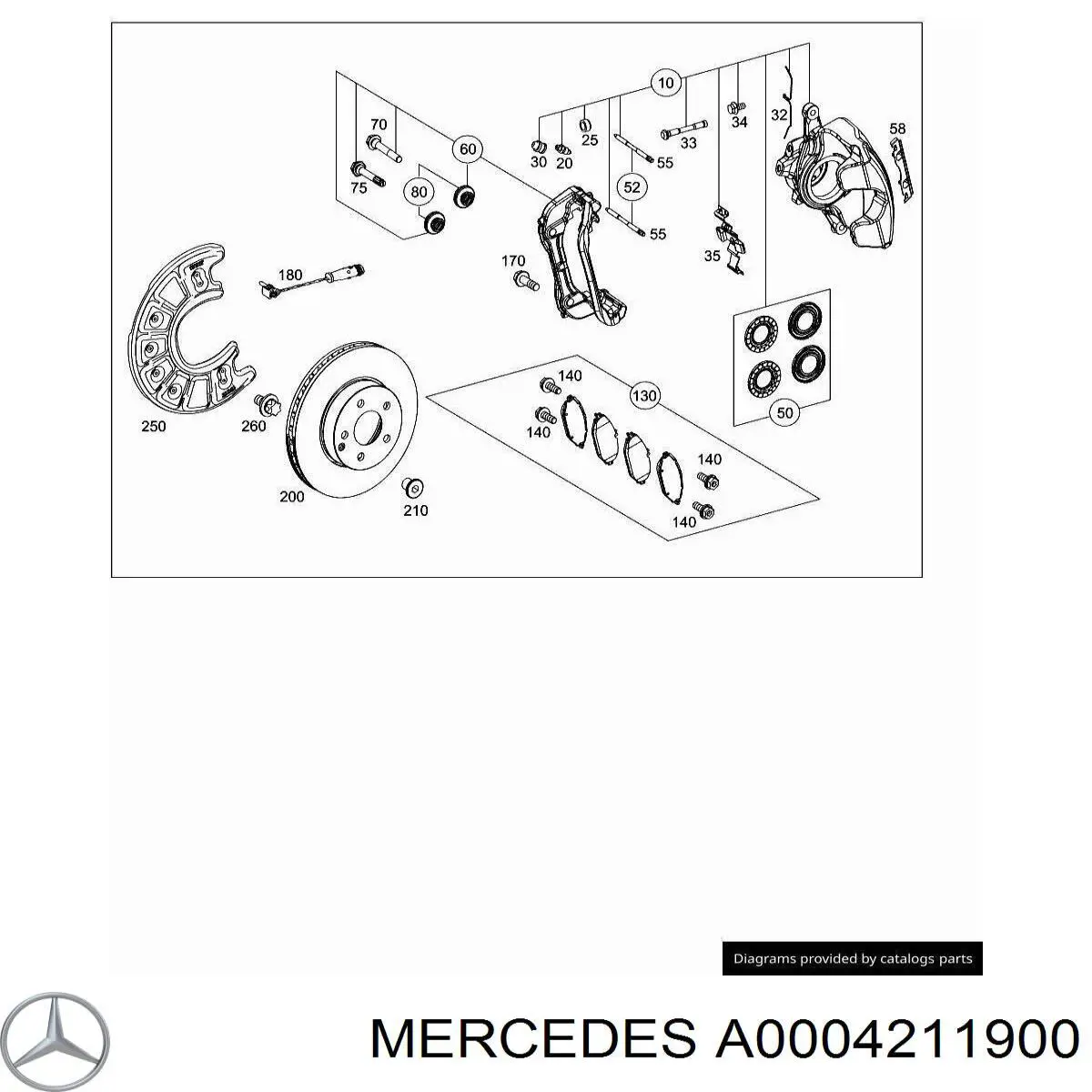 A0004211900 Mercedes 