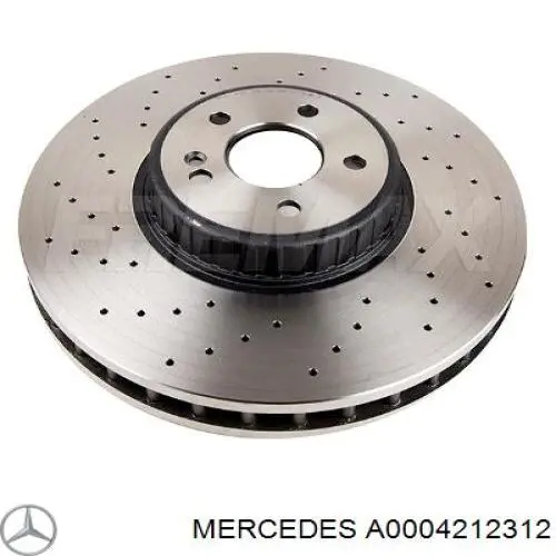 Передние тормозные диски 000421231269 Mercedes