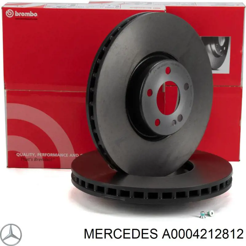 Disco do freio dianteiro para Mercedes GLC (X253)