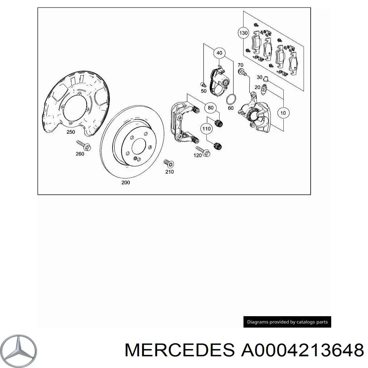 Купить A0004213648 Mercedes 