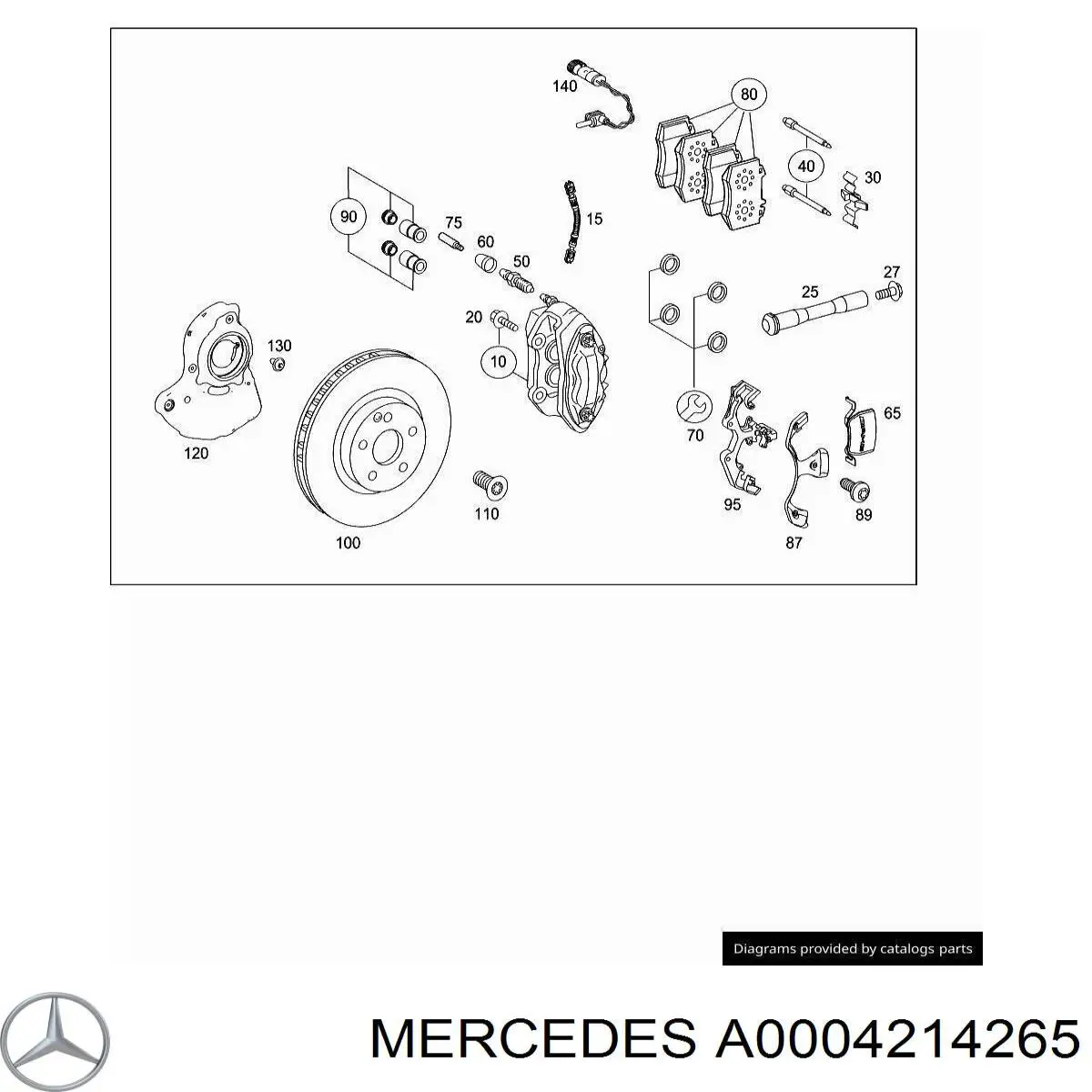 A0004214265 Mercedes 