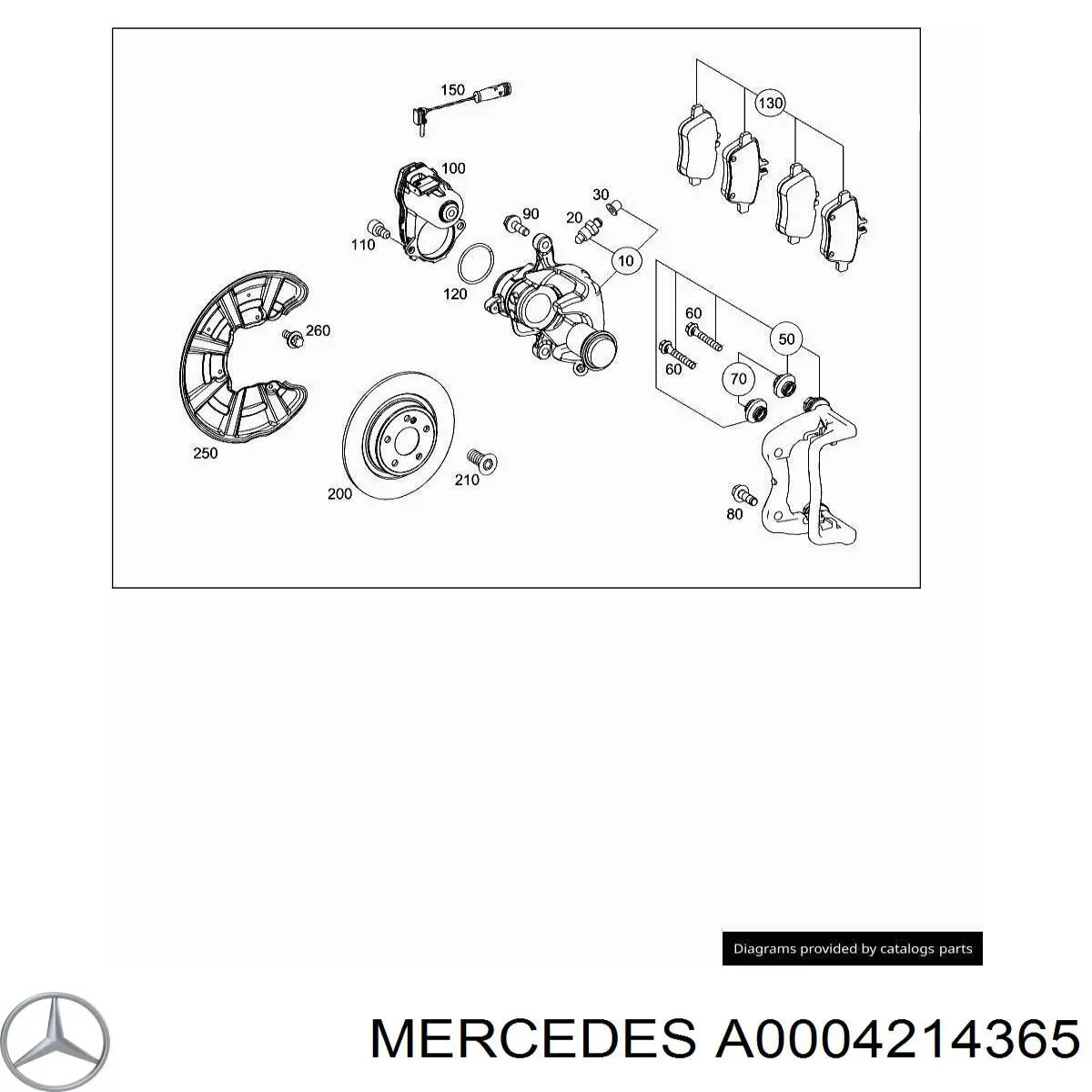 Купить A0004214365 Mercedes 