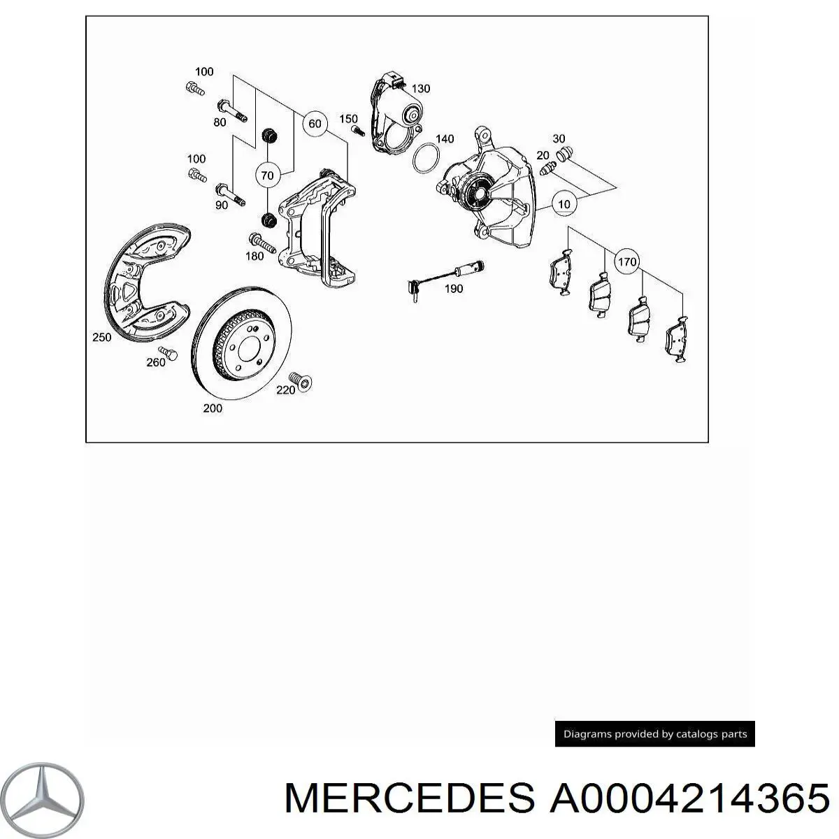 A0004214365 Mercedes 