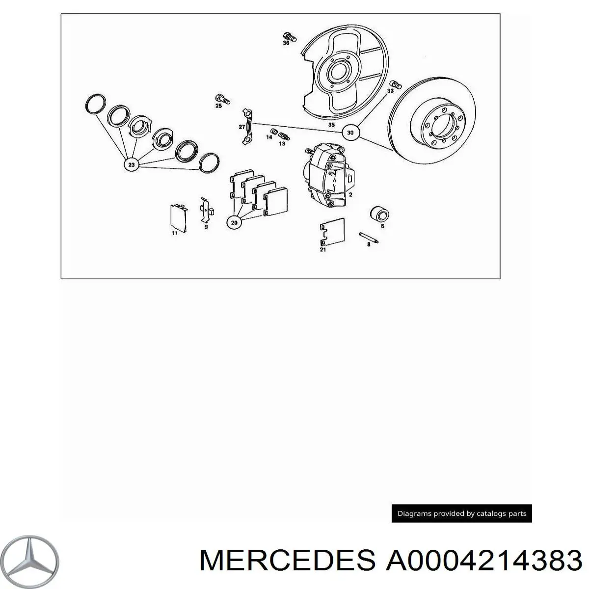 A0004214383 Mercedes 