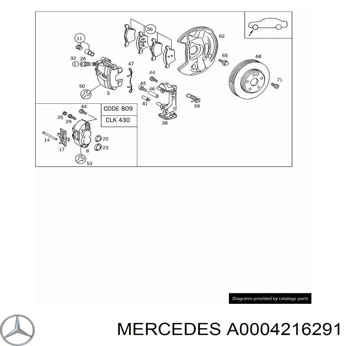  A0004216291 Mercedes