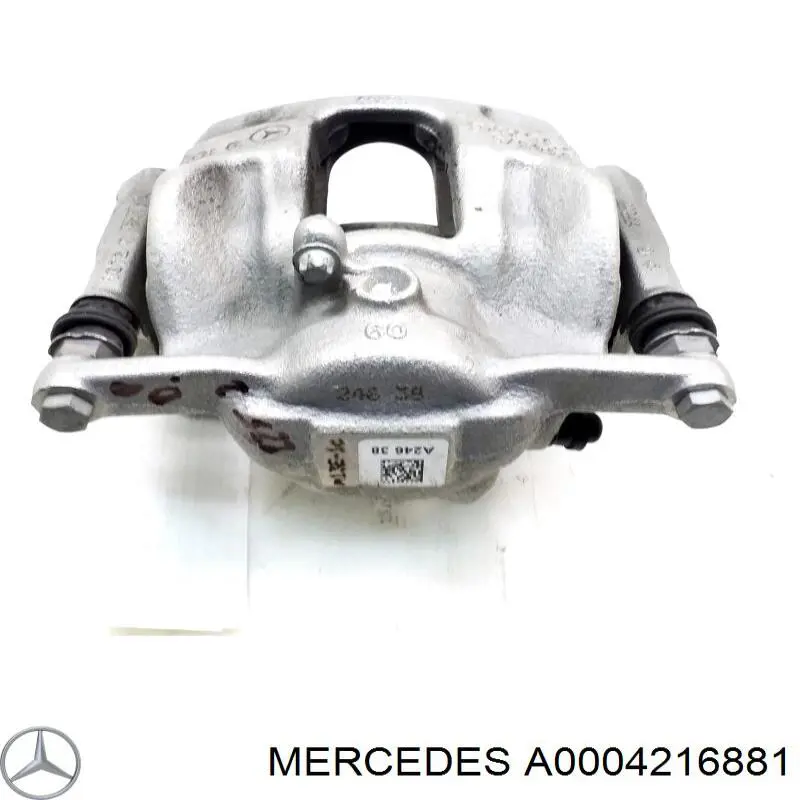 Купить A0004216881 Mercedes Суппорт тормозной передний правый