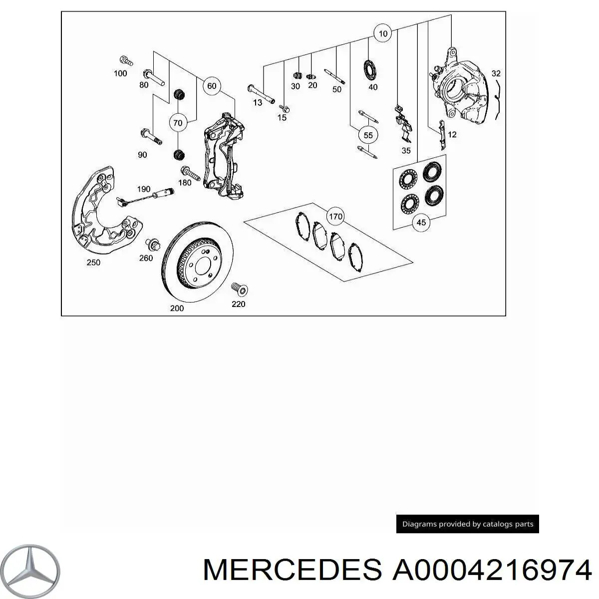 A0004216974 Mercedes 