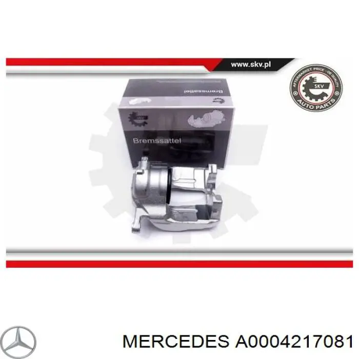 Тормозной суппорт Mercedes A0004217081 цена, от 81.55 USD