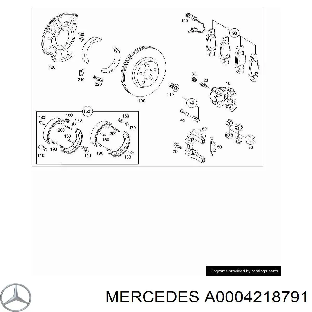 A0004218791 Mercedes 