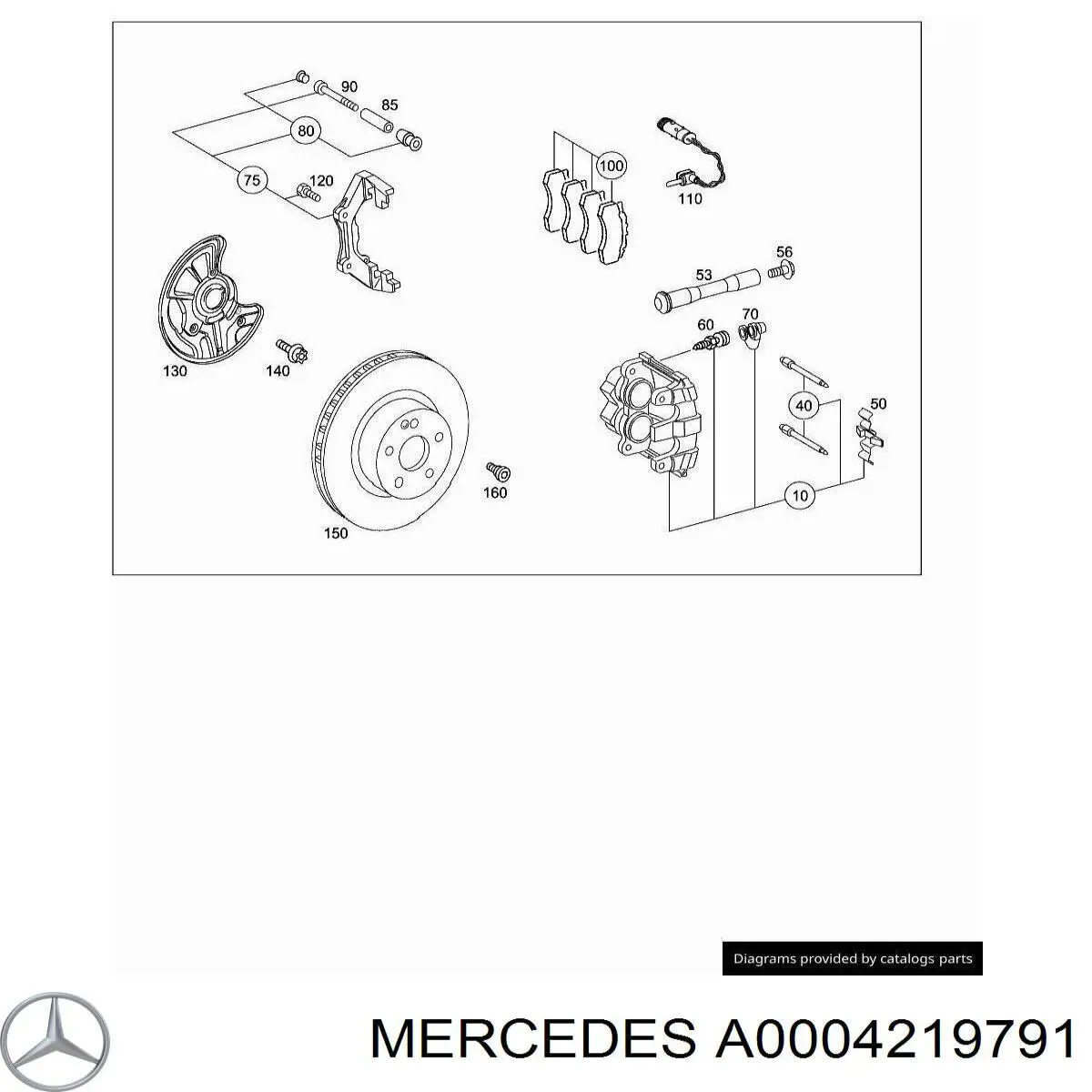 0004219791 Mercedes 