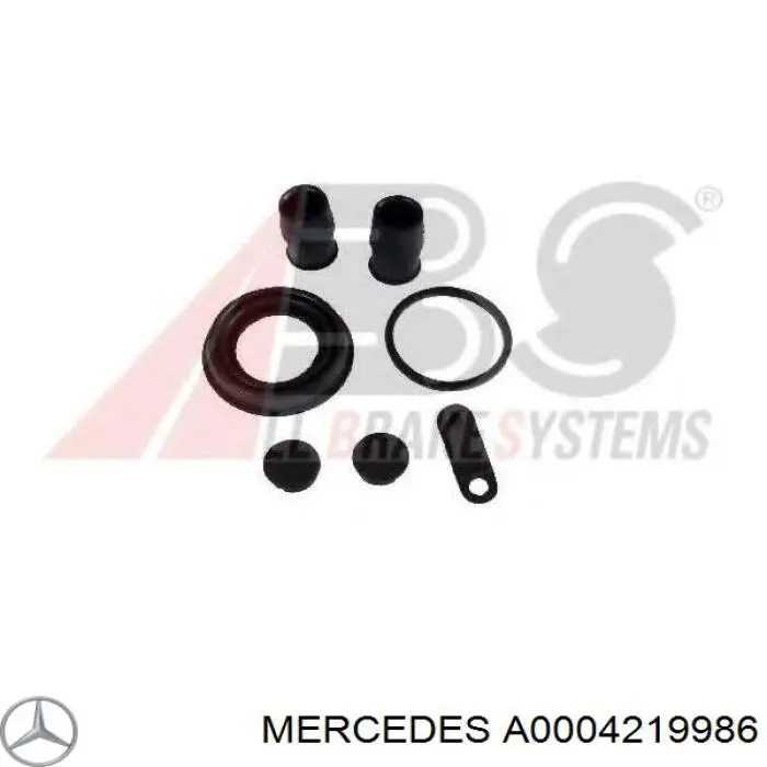 A0004219986 Mercedes ремкомплект суппорта тормозного заднего